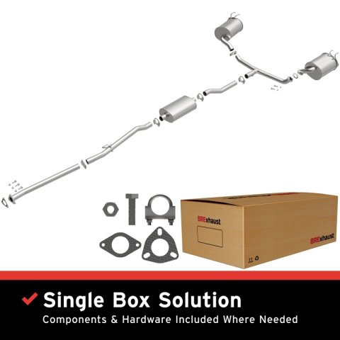 BRExhaust 17-19 Honda CR-V 1.5L Exhaust Kit
