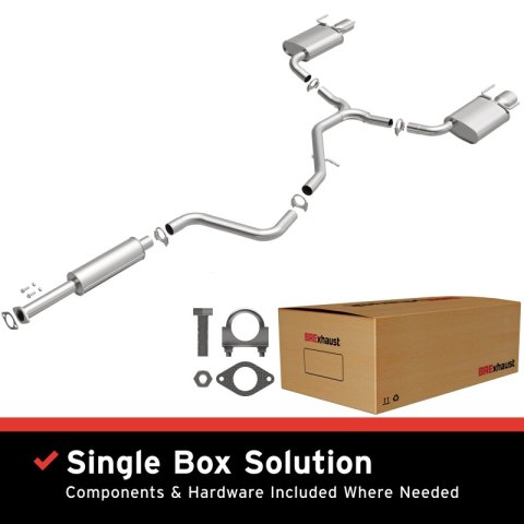 BRExhaust 11-17 Buick Regal 2L Exhaust Kit