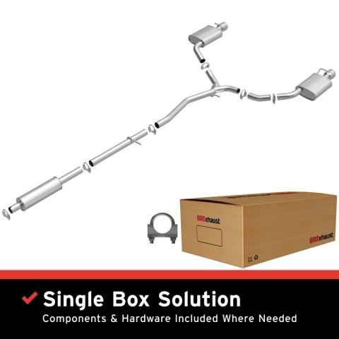 BRExhaust 16-19 Ford Explorer 3.5L Exhaust Kit thumbnail 1