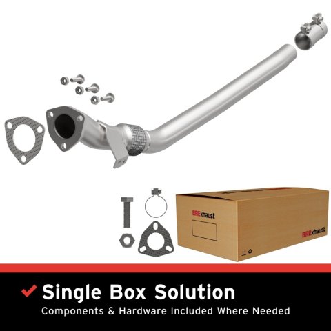 BRE Exhaust 05-08 A4 Quattro 2.0L Front Pipe Kit