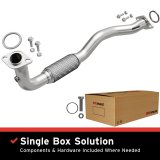 BRE Exhaust 93-97 Corolla Prizm 1.6L 1.8L Front Pipe Kit thumbnail 1
