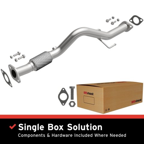 BRE Exhaust 06-11 Accent Rio 1.6L Front Pipe Kit thumbnail 1