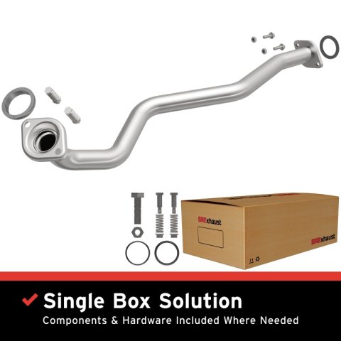 BRE Exhaust 04-09 Highlander RX330 RX350 2.4L 3.3L 3.5L Front Pipe Kit thumbnail 1