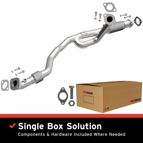BRE Exhaust 09-17 Outlook Traverse 3.6L Front Pipe Kit thumbnail 1