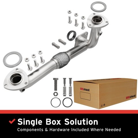BRE Exhaust 02-03 XL-7 2.7L Front Pipe Kit thumbnail 1