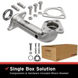 BRE Exhaust 99-03 Protege 1.6L 1.8L 2.0L Front Pipe Kit thumbnail 1