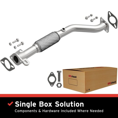 BRE Exhaust 01-06 Elantra 2.0L Front Pipe Kit thumbnail 1