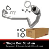 BRE Exhaust 96-00 Hombre S10 Sonoma 2.2L Front Pipe Kit thumbnail 1