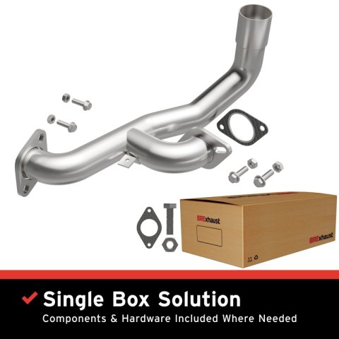 BRE Exhaust 11-17 C/V Grand Caravan Town & Country Routan 3.6L Front Pipe Kit thumbnail 1