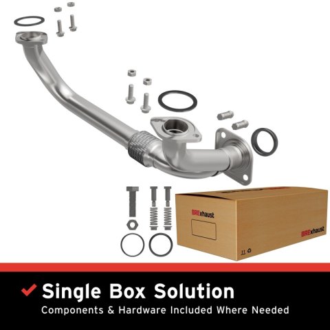 BRE Exhaust 06-08 Grand Vitara 2.7L Front Pipe Kit thumbnail 1