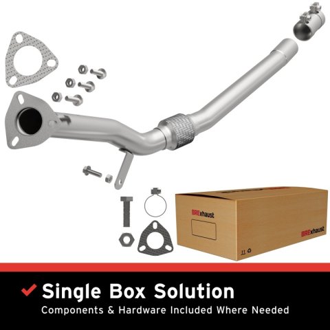 BRE Exhaust 02-05 A4 Quattro A4 1.8L Front Pipe Kit