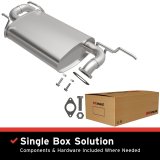 BRE Exhaust 13-16 SUBARU XV CROSSTREK 2.0L Muffler Kit thumbnail 1