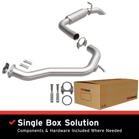 BRE Exhaust 13-17 Toyota RAV4 2.5L Muffler Kit thumbnail 1