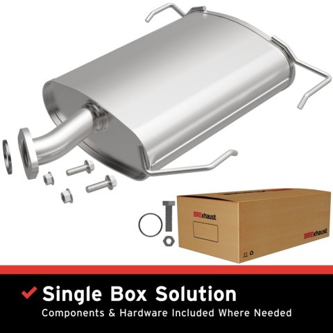 BRE Exhaust 09-14 Cube 1.8L Muffler Kit thumbnail 1