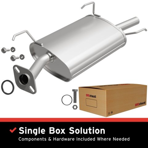 BRE Exhaust 00-01 Sentra 1.8L Muffler Kit thumbnail 1