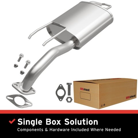 BRE Exhaust 01-06 Elantra 2.0L Muffler Kit thumbnail 1