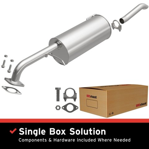 BRE Exhaust 06-11 Accent Rio 1.6L Muffler Kit thumbnail 1