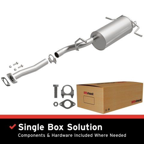 BRE Exhaust 06-08 Forester 2.5L Muffler Kit