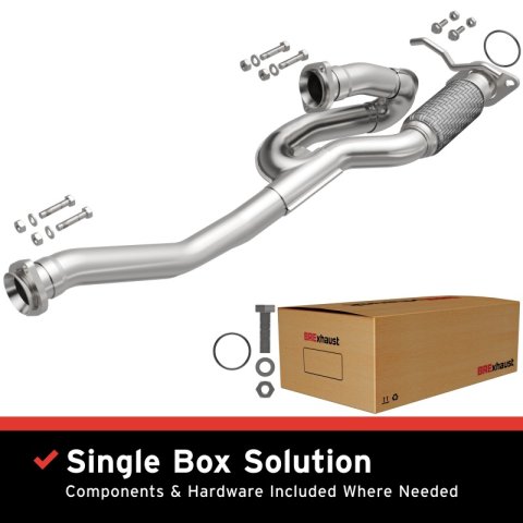 BRE Exhaust 05-07 Ford Freestyle 3.0L Front Pipe Kit thumbnail 1