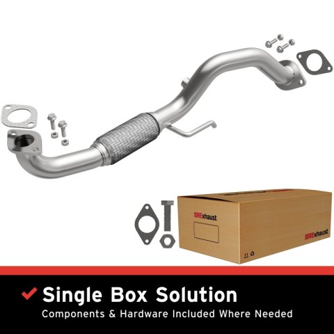 BRE Exhaust 07-12 Hyundai Elantra 2.0L Front Pipe Kit thumbnail 1