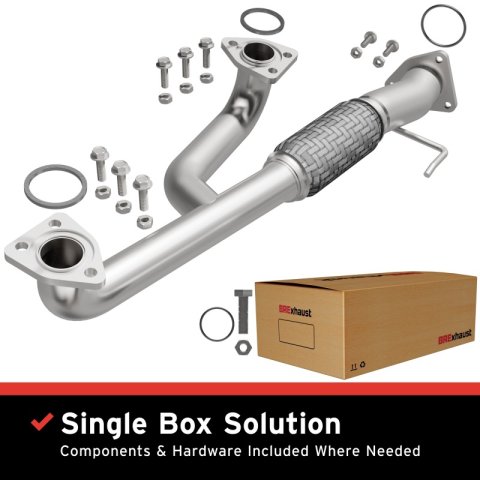 BRE Exhaust 11-13 Honda Odyssey 3.5L Front Pipe Kit thumbnail 1