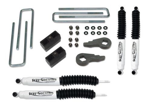 Tuff Country 99-06 Chevy Silverado 1500 4x4 2in Lift Kit (with Rear Lift Blocks SX8000 Shocks)