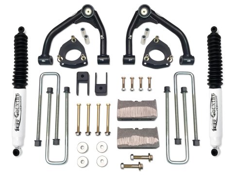 Tuff Country 14-18 Chevy Silverado 1500 4wd 4in Lift Kit (w/1 Pc OE Cast Stl Up Arms SX8000)