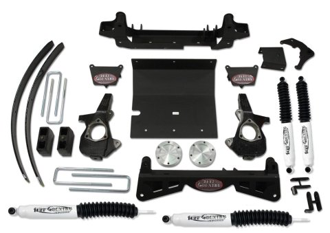 Tuff Country 2006 Silverado 1500 4X4 4in Lift Kt (w/3pc Sub Frm w/o Fctry Air Ride Shocks SX8000)
