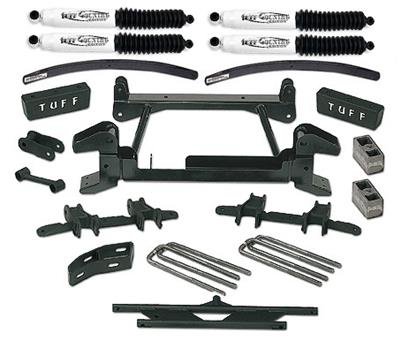 Tuff Country 92-98 Suburban 2500 (8Lug) 4X4 6in Lift Kit (w/Stamped Lower Cntrl Arms SX8000)