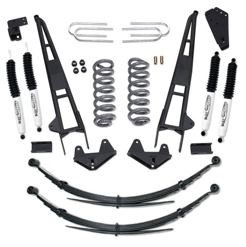 Tuff Country 81-96 Ford Bronco 4x4 4in Performance Lift Kit with Rear Leaf Springs (SX8000 Shocks) thumbnail 1