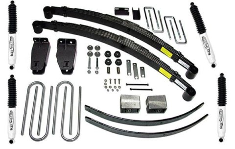 Tuff Country 88-96 Ford F-250 4x4 351 Engine 4in Lift Kit (SX8000 Shocks)