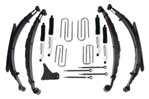 Tuff Country 86-97 Ford F-350 4x4 Standard/Crewcab 4in Lift Kit w/Rear Leaf Springs (SX8000 Shocks)
