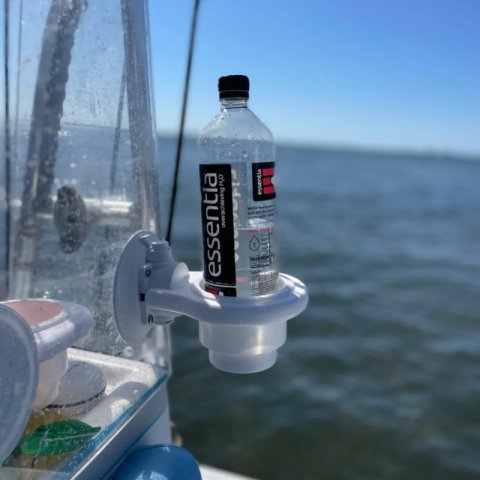SeaSucker 1-Cup Holder Vertical - White thumbnail 2