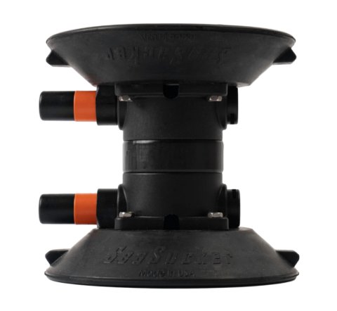 SeaSucker 6in. Double Tap - Black (SeaSuckers are Back to Back) thumbnail 2