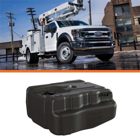 Titan Fuel Tanks 17-22 Ford F-350/F-450/F-550 40 Gallon After-Axle Auxiliary Fuel Tank System thumbnail 5