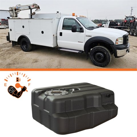 Titan Fuel Tanks 99-10 Ford F-350/F-450 Narrow Frame (PS-191) 40 Gallon After-Axle Utility Fuel Tank thumbnail 6