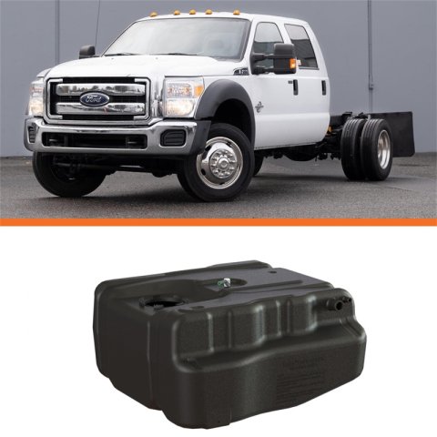 Titan Fuel Tanks 11-19 Ford F-350/F-450 Narrow Frame 40 Gallon After-Axle Utility Fuel Tank thumbnail 4