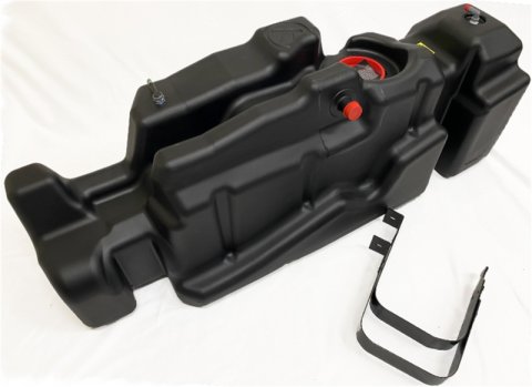 Titan Fuel Tanks 20-24 GM 2500/3500 Duramax Crew Cab Short Bed 56 Gallon XXL Mid-Ship Fuel Tank thumbnail 2