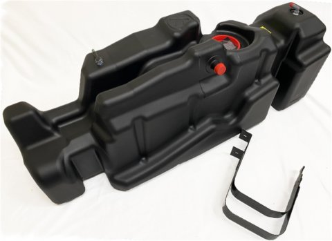 Titan Fuel Tanks 20-24 GM 2500/3500 Duramax Crew Cab Short Bed 56 Gallon XXL Mid-Ship Fuel Tank thumbnail 3