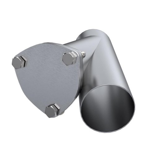 QTP 3in Weld-On QTEC Exhaust Cutout Y-Pipe thumbnail 3
