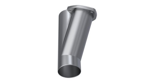 QTP 3in Weld-On QTEC Exhaust Cutout Y-Pipe thumbnail 6