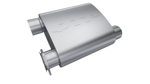 QTP 2.5in Weld-On 304SS Screamer Muffler Short Case w/Bolt-On QTEC Electric Cutout thumbnail 9