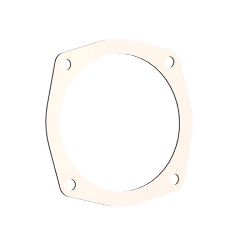 QTP 5in Bolt-On QTEC 4 Bolt Gasket thumbnail 2