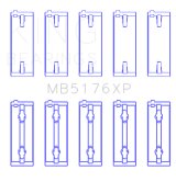 King Engine Bearings Mitsubishi 4G91/4G92/4G93 16V (Size STDX) Crankshaft Main Bearing Set thumbnail 1