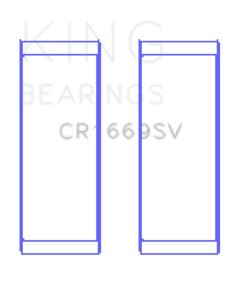 King Engine Bearings Volkswagen AZV/CFAC/AWX (Size +0.50mm) Connecting Rod Bearing Set thumbnail 2