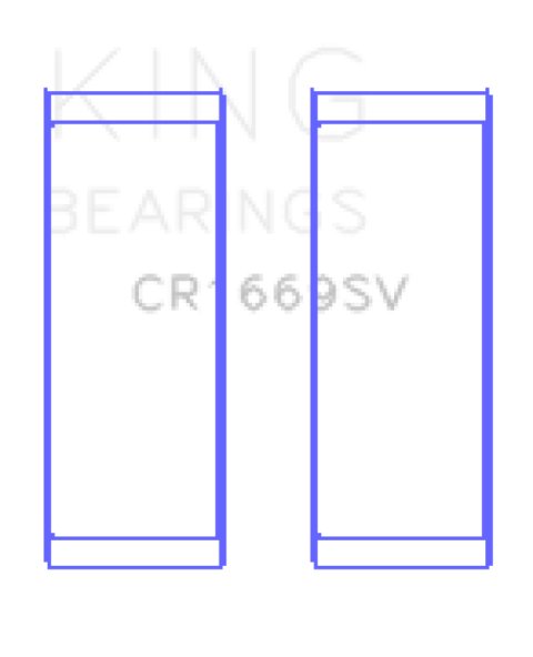 King Engine Bearings Volkswagen AZV/CFAC/AWX (Size +0.50mm) Connecting Rod Bearing Set thumbnail 6