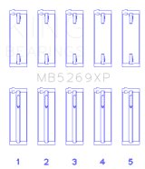 King Engine Bearings Volkswagen/Audi AKU/AQM/CR/CY/JK/JR/KY/RA Crankshaft Main Bearing Set thumbnail 2