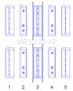 King Subaru WRX/STi EJ20 EJ22 EJ25 Flange #3 Position (Size .025) Performance Main Bearing Set thumbnail 8