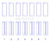 King Engine Bearings Toyota 1FZFE (Size .025 Oversized) Performance Main Bearing Set thumbnail 7