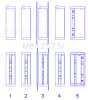 King Engine Bearings General Motors 379 V8 OHV (Size .026) Crankshaft Main Bearings (Set of 5) thumbnail 9